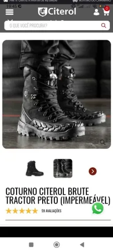 Bota masculina