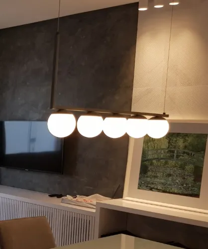 Lustre/Pendente Retangular