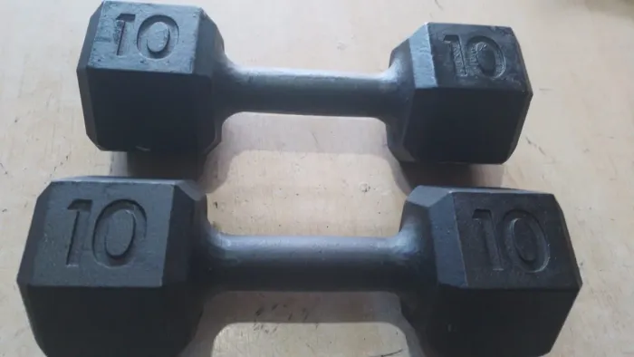 Par de Halteres de 10kg