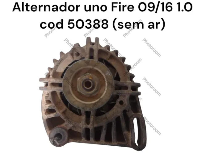 Alternador Uno Fire 09/16 1.0 - Cód. 50388 (sem ar)
