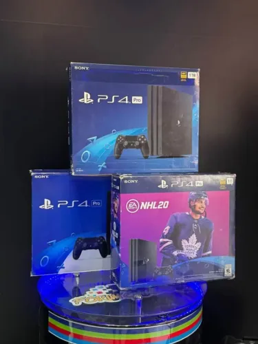 Playstation 4 Pro com 1 Jogo Grátis