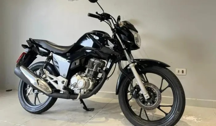 ? OPORTUNIDADE! Honda Fan 2024 Preta ? Praticamente Nova! ?