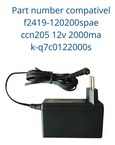 Carregador 12v 2a Compativel Notebook Positivo Duo C464c