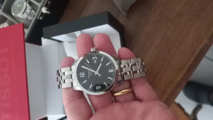 RELÓGIO TISSOT (PRC) *ANALÓGICO* AÇO INOX *ORIGINAL*