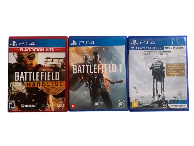 Jogos PS4 - série Battlefield