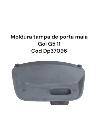 Moldura Tampa De Porta Mala Gol G5 11 Cod Dp37096