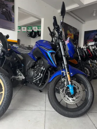 Fz 25 fazer 250 2025 0km - Financiamento bancário e cartão em até 18x