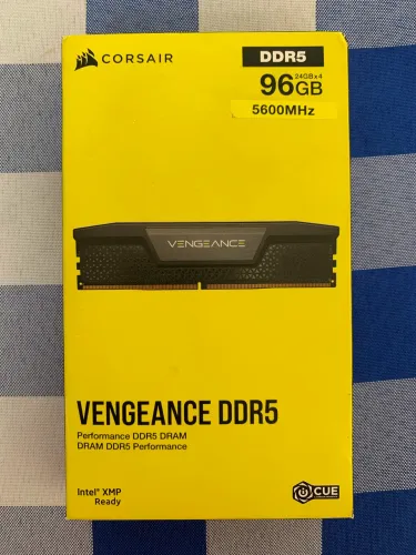 Memória RAM Corsair Vegeance 96gb (24x4) 5600mhz CL40