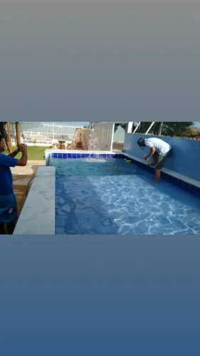 Construção e reforma de piscina 
