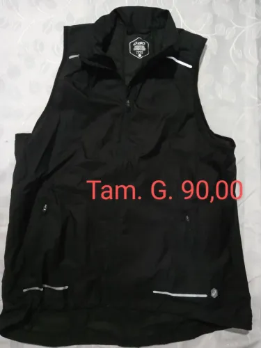 Casaco Masculino Asics Preto - Tamanho G