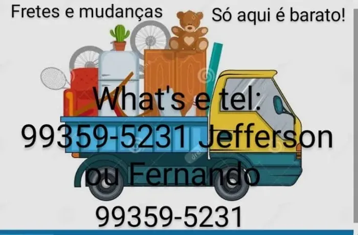 Fretes e mudanças é com a gente.
