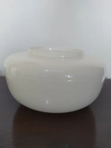 Cúpula de Vidro leitoso para Luminária 
