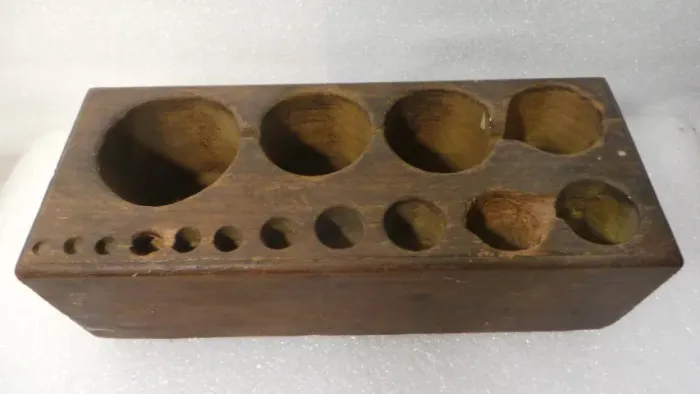 CEPO ANTIGO PARA PESOS DE BALANÇA ANTIGA SEM OS PESOS!! RARO!!