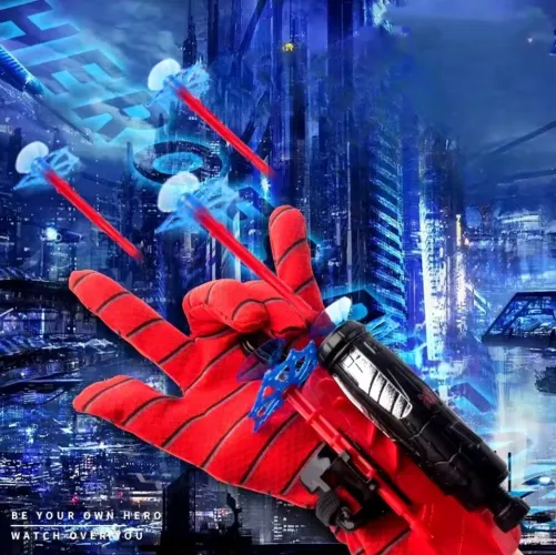 Luva Lançador de Teias do Homem-Aranha