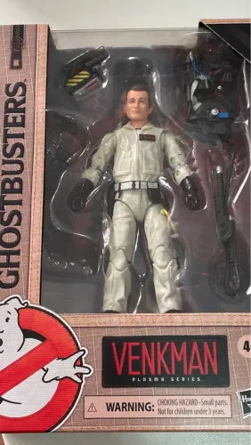 Hasbro Ghostbusters Peter Venkman Plasma Series - (SEM peça BAF) - Os Caça Fantasmas