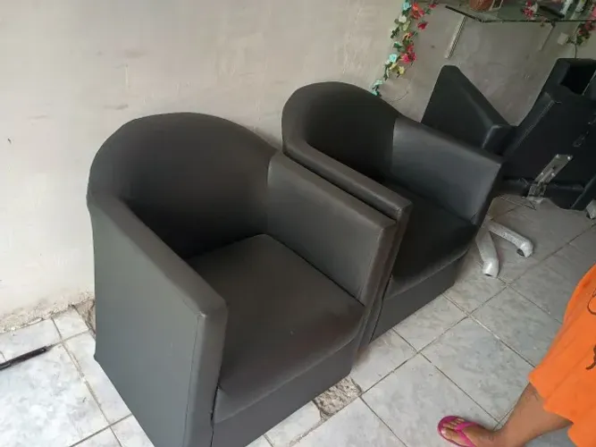 poltronas decorativa reforçadas