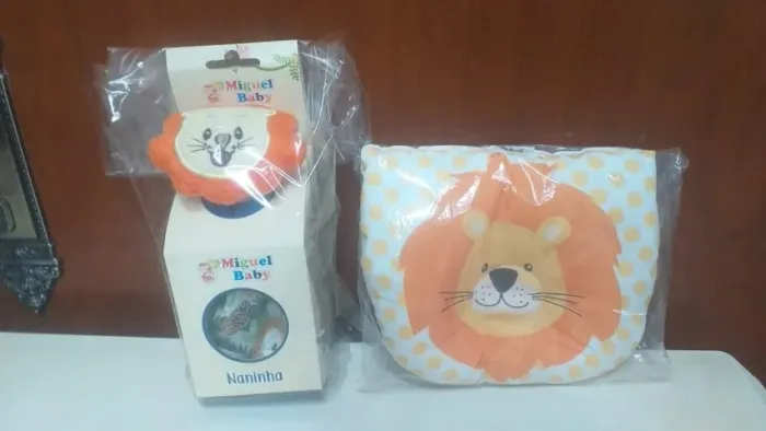 Naninha + Travesseirinho Leãozinho