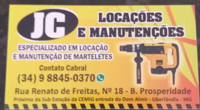 Locação de martelete