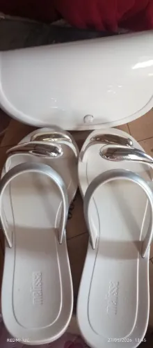Melissa plataforma e rasteirinha 