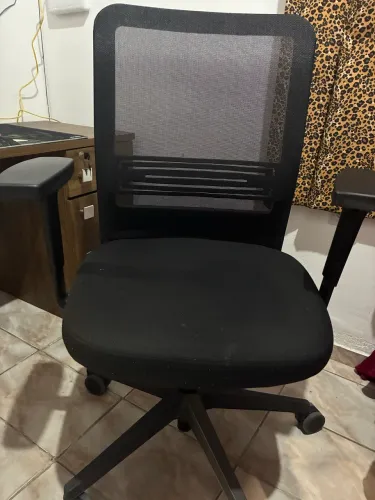 Cadeira flexform Tecton All black