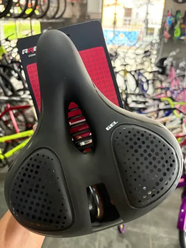 Selim Banco de Bicicleta Confortável em Gel - Produto Novo
