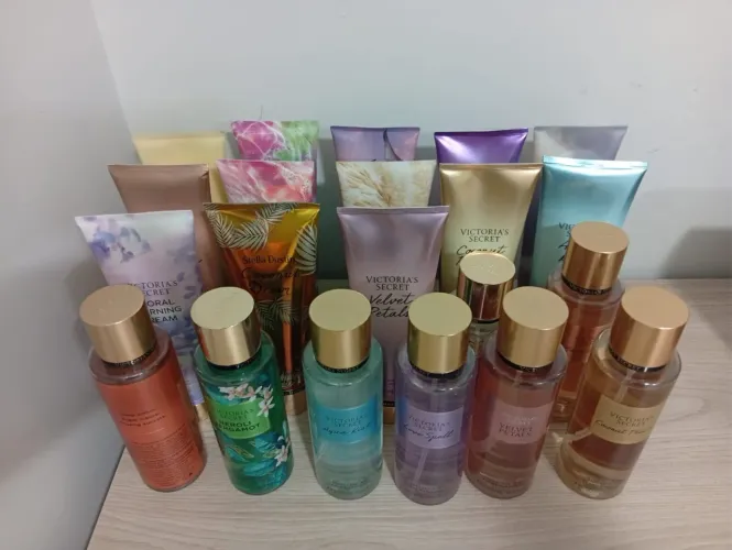 HIDRATANTE E BODY SPLASH VICTORIA S SECRET ORIGINAL