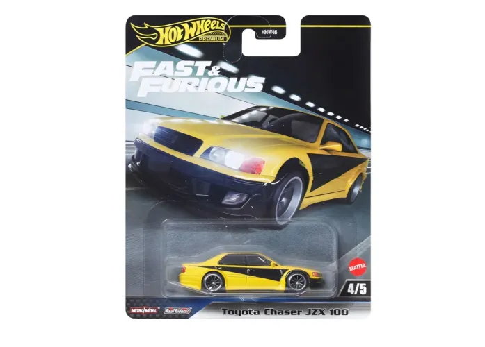 Hot Wheels Premium Fast & Furious Toyota Chaser Jzx100 Pneus Real Riders?