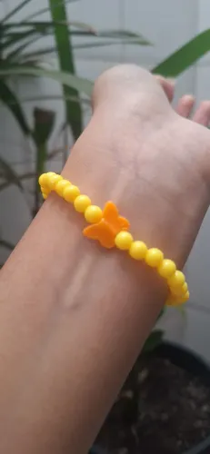 Bracelete de miçangas artesanal personalizado e pronta entrega