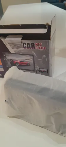 Multimídia na caixa 7 polegas