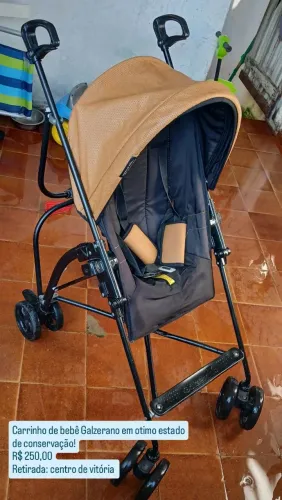 Carrinho de bebê Galzerano
