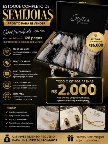 Kit de semijoias - Renda Extra