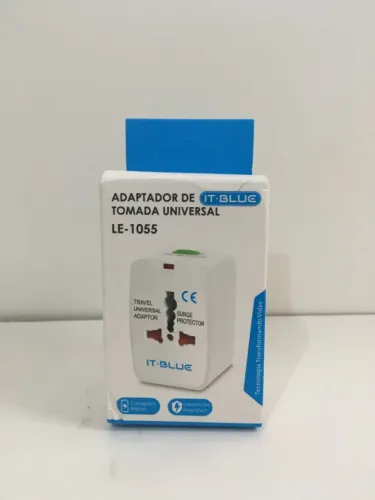 Adaptador de Tomada Universal IT-Blue LE-1055 - NOVO