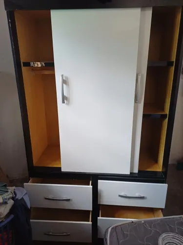guarda roupa de madeira novo solteirão 