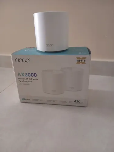 Repetidor tp-ink deco modelo X50 tecnologia AX3000 2 unidades