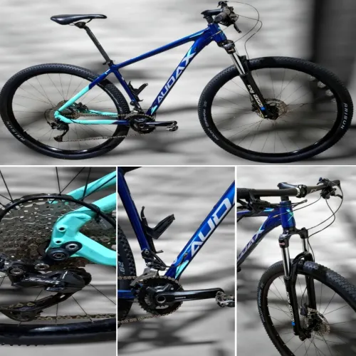 BIKE AUDAX TAM.17 18V TODA ALÍVIO COM EIXO BOOST NOVINHA!