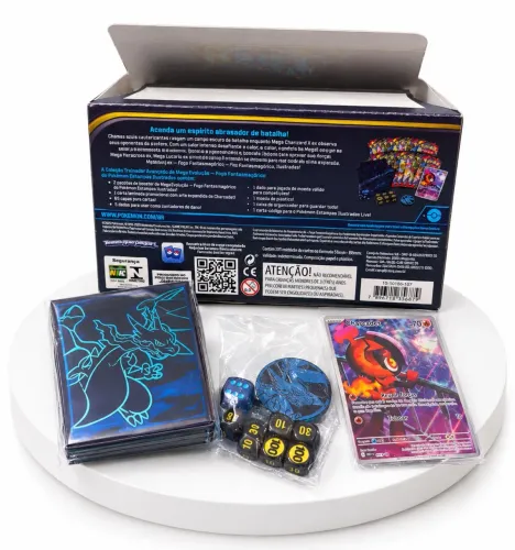 Itens da ETB Fogo Fantasmagórico - Coleção de Treinador Avançado ME02 