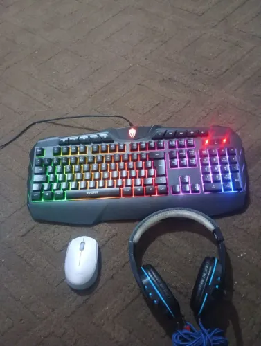 Vendo quite gamer teclado fone e malse