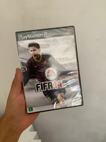 Jogo fifa 14 ps2 novo lacrado original PlayStation 2 play futebol gamer raro 2014 oficial