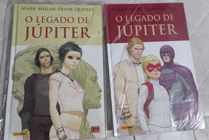 Legados de Júpiter - hq em 2 volumes
