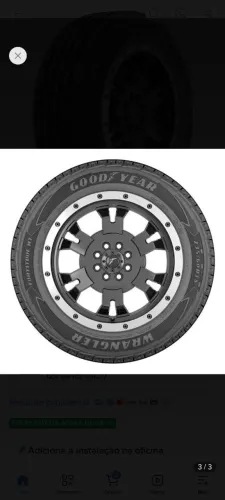 Pneus muito novos 225/65/17