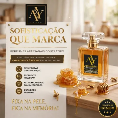 perfume Ather Necta, inspirado em grandes grifes