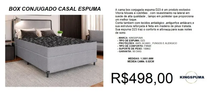 Conjugado casal preço bom e qualidade - Entrega grátis