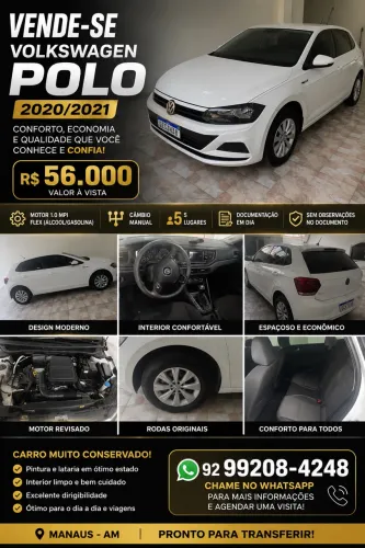 Volkswagen Polo 1.0 Flex 12V 5P 2021