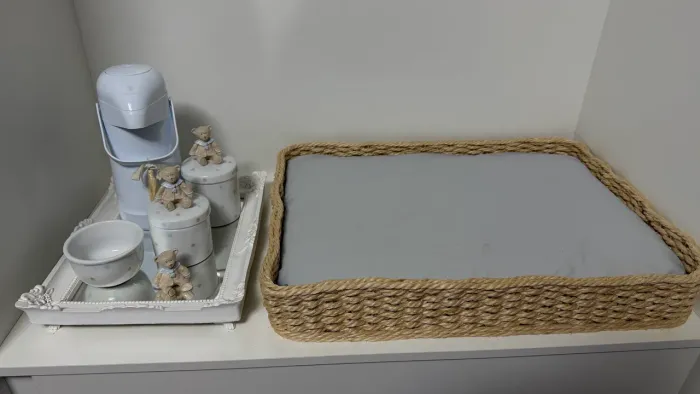 Kit de higiene + brinde trocador com colchão