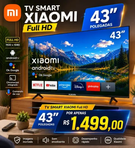 Tv XIAOMI 43 POLEGADAS FULL HD