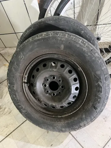 Roda de ferro aro 13 uno Fiat 