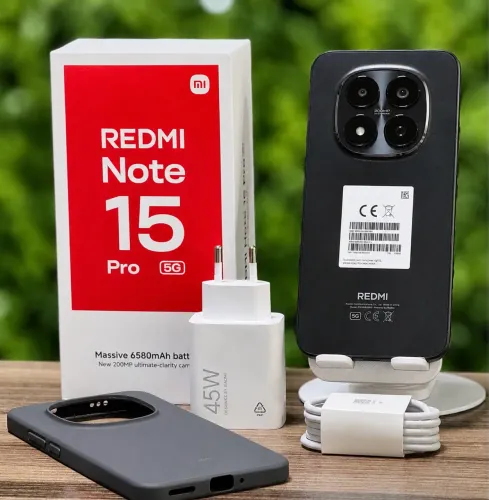 XIAOMI REDMI NOTE 15 PRO 5G - PRETO