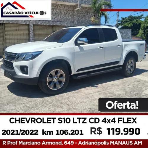 Chevrolet S10 Pick-up LTZ 2.5 Flex 4X4 CD Aut. 2022