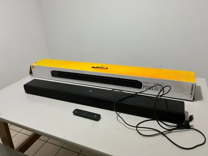 Som Soundbar JBL Cinema SB120 - SEMINOVO POUCO USADO