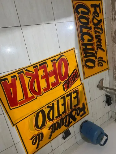 Cartazes para comércio em geral